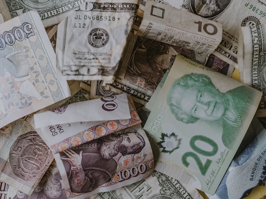 papers of money image